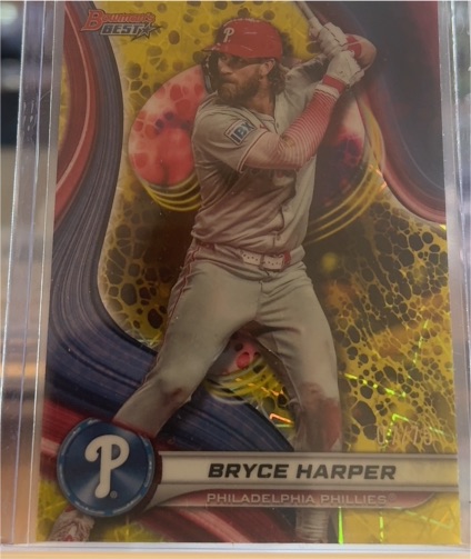 2024 Bowman's Best #48 Bryce Harper — front