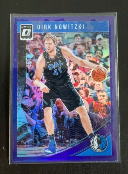 2018 Donruss Optic #40 Dirk Nowitzki — front