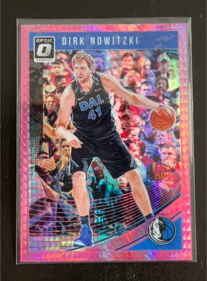 2018 Donruss Optic #40 Dirk Nowitzki — front