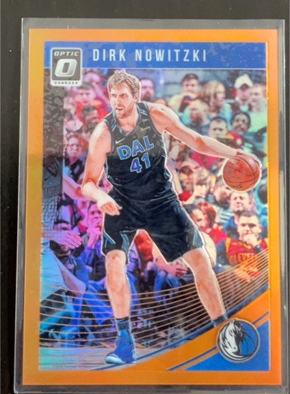 2018 Donruss Optic #40 Dirk Nowitzki — front