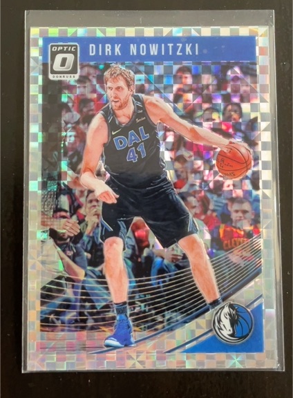 2018-19 Donruss Optic #40 Dirk Nowitzki — front