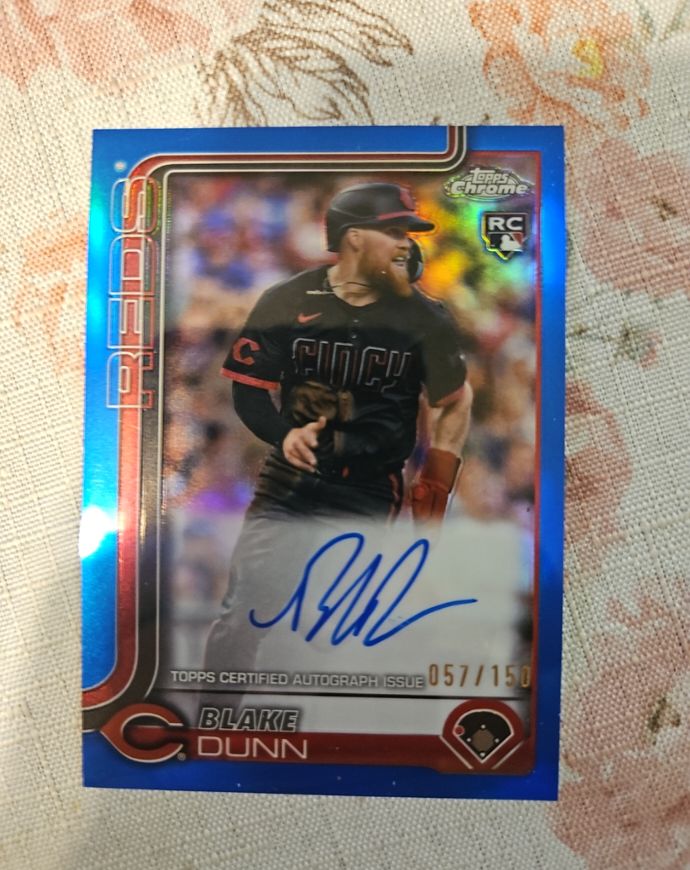2025 Topps Chrome #RA-BD Blake Dunn — front
