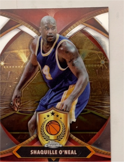 2024-25 Topps Chrome Ball of Duty #BOD-22 Shaquille O'Neal — front