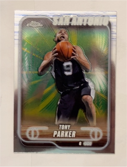 2024-25 Topps Chrome #138 Tony Parker — front