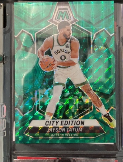 2023-24 Panini Mosaic #284 Jayson Tatum — front