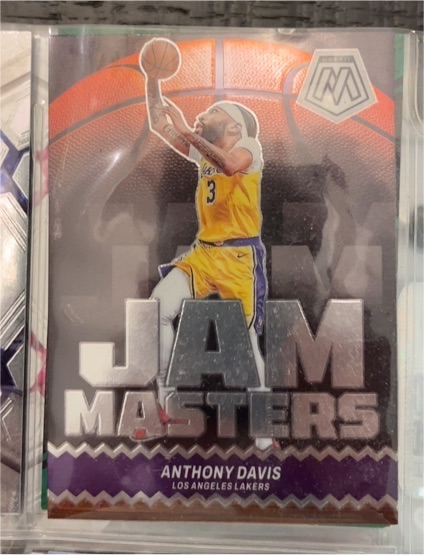 2023-24 Panini Mosaic #12 Anthony Davis Jam Masters — front