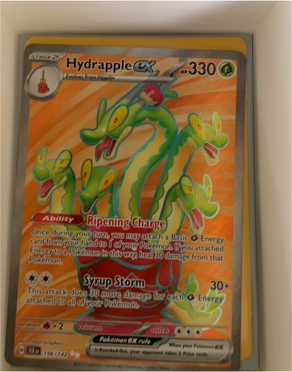 2024 Pokémon Stellar Crown #156 Hydrapple ex — front