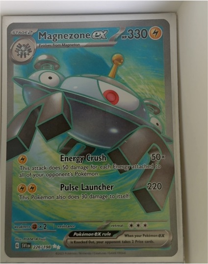 2023 Pokémon Scarlet & Violet #226 Magnezone ex — front