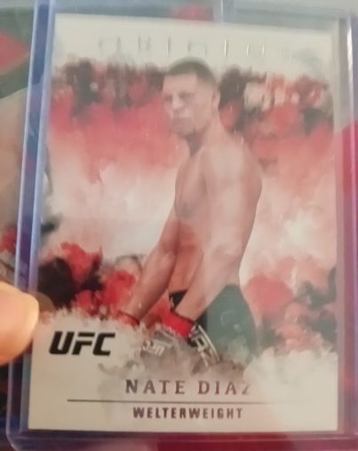 2021 Panini Chronicles Origins UFC #37 Nate Diaz — front