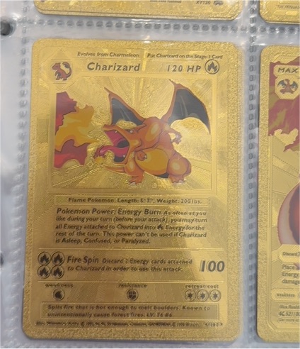 1999 Pokémon #4 Charizard — front