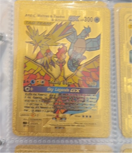 Pokemon Sun & Moon #SM210 Moltres & Zapdos & Articuno GX — front
