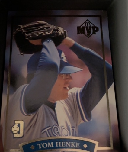 1992 Donruss McDonald's MVP #5 Tom Henke Toronto Blue Jays — front