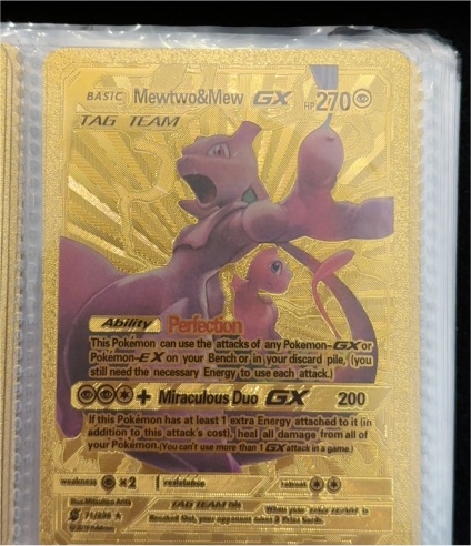 2019 Pokémon TAG TEAM GX #71 Mewtwo & Mew — front