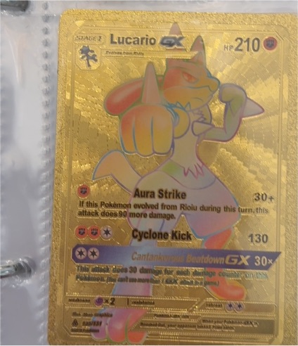 2019 Pokemon Sun & Moon Hidden Fates #64 Lucario GX — front