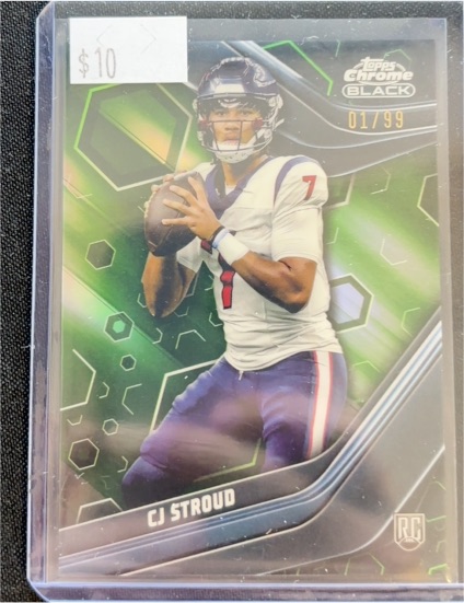 2023 Topps Composite Chrome Black #120 CJ Stroud — front