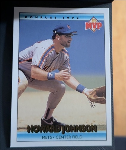 1992 Donruss McDonald's MVP #25 Howard Johnson — front