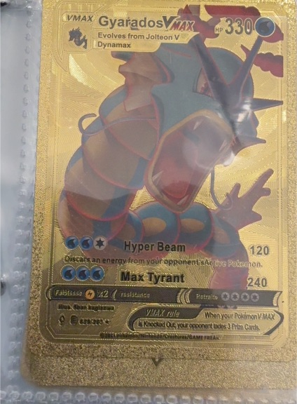 2021 Pokémon TCG Evolving Skies #207 Gyarados VMAX — front
