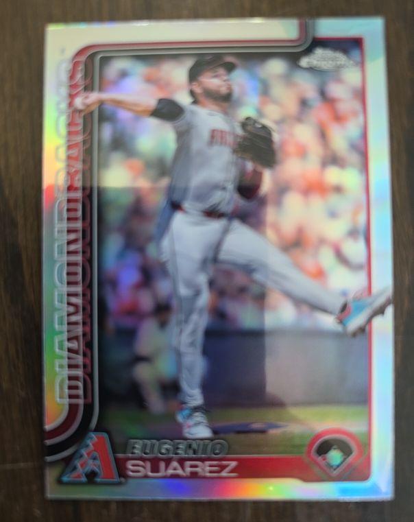 2025 Topps Series 1 #328 Eugenio Suarez — front