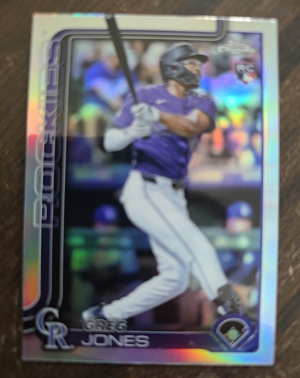 2025 Topps Chrome #265 Greg Jones — front