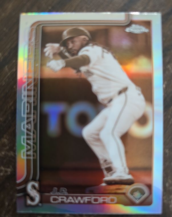 2025 Topps Chrome #298 J.P. Crawford — front