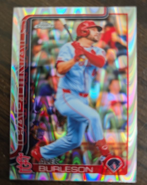 2025 Topps Series 1 #41 Alec Burleson — front