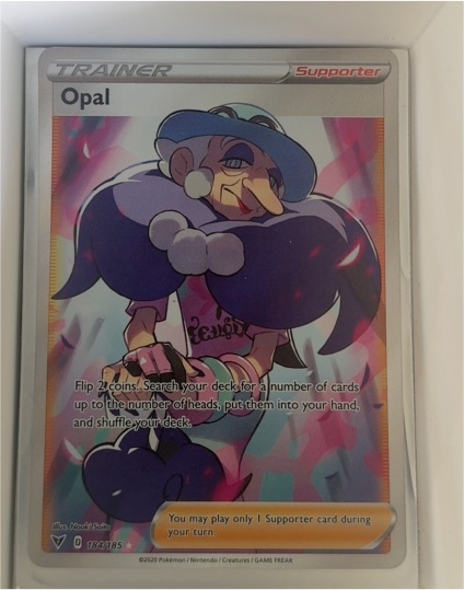 2020 Pokemon Vivid Voltage #184 Opal — front