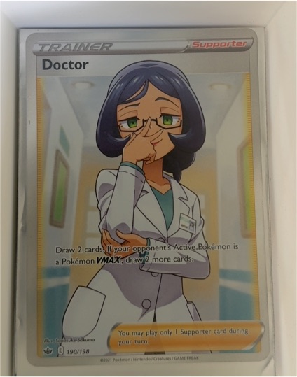 2021 Pokémon Chilling Reign #190 Doctor — front
