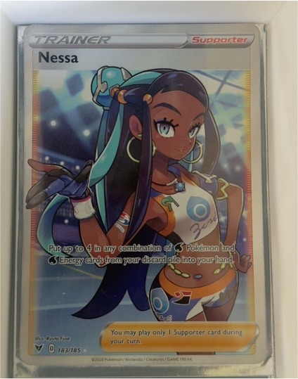 2020 Pokémon Vivid Voltage #183 Nessa — front