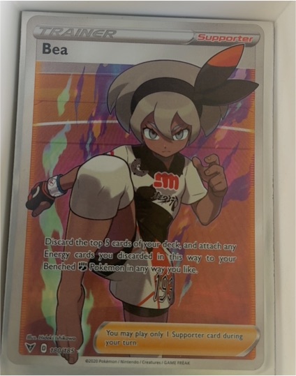 2020 Pokémon Sword & Shield Vivid Voltage #180 Bea — front