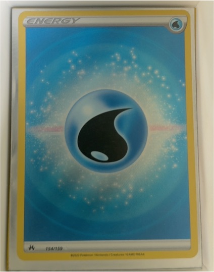 2022 Pokémon Sword & Shield Crown Zenith #154 Water Energy — front