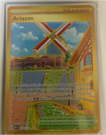 2023 Pokémon SV03: Obsidian Flames #229 Artazon — front