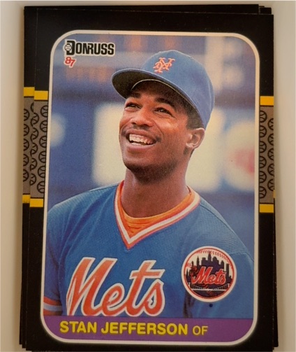 1987 Donruss #642 Stan Jefferson — front