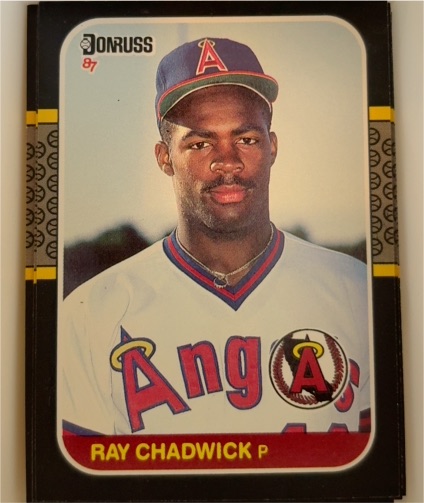 1987 Donruss #505 Ray Chadwick — front