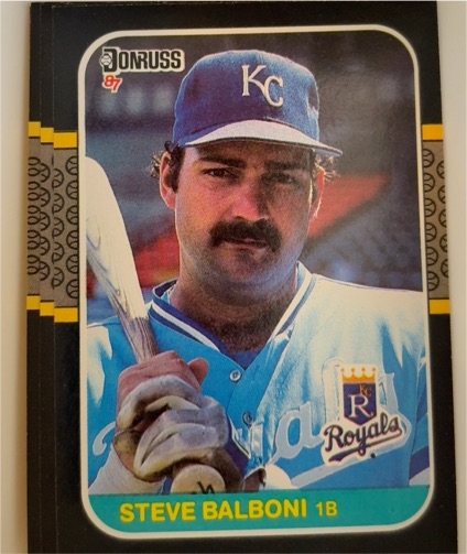 1987 Donruss #102 Steve Balboni — front