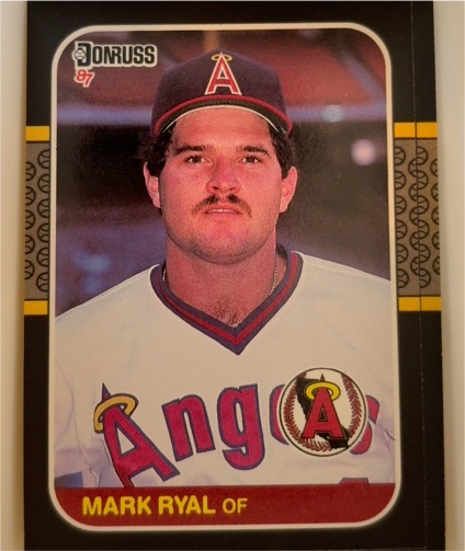 1987 Donruss #583 Mark Ryal — front
