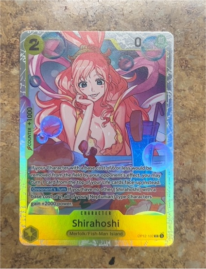 2025 One Piece OP12-102 Shirahoshi — front
