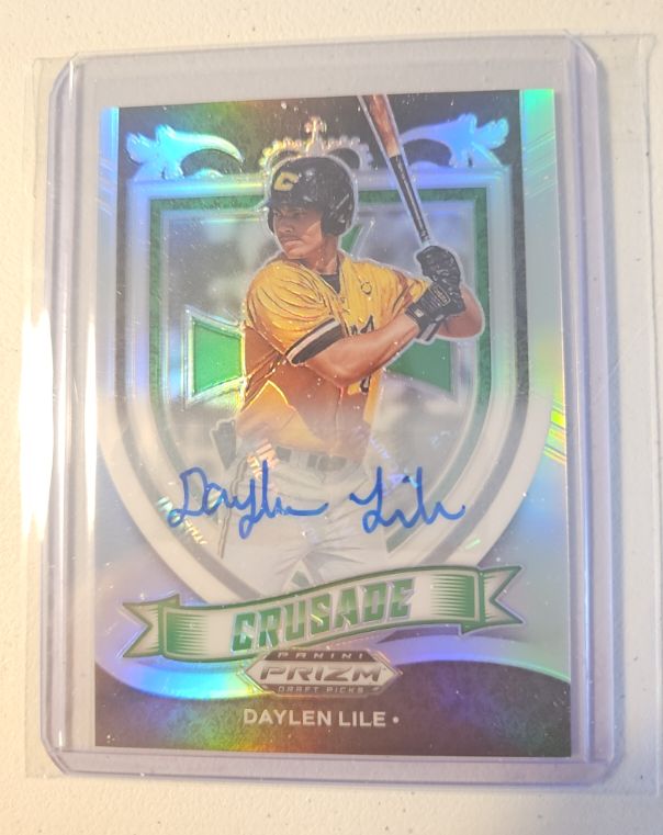 2021 Panini Prizm Draft Picks Crusade #C-DL Daylen Lile — front