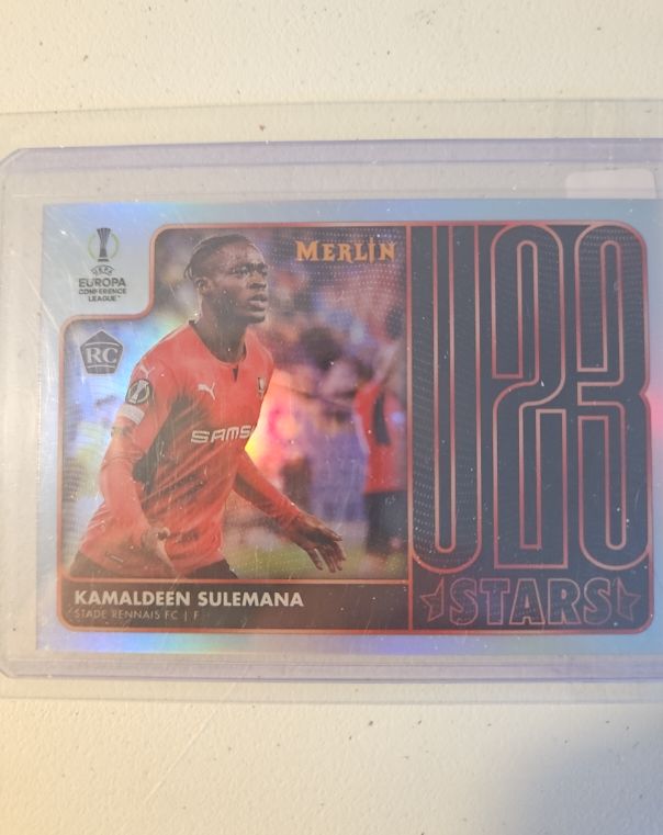 2021-22 Topps Merlin Chrome UEFA #U23-6 Kamaldeen Sulemana U23 Stars Rookie — front