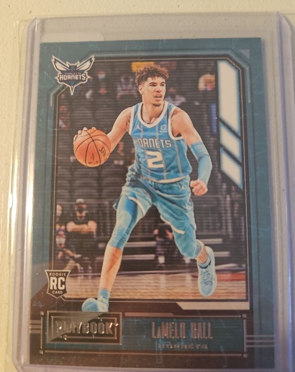2020-21 Panini Chronicles Playbook #192 LaMelo Ball — front