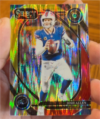2024 Panini Select Club Level #225 Josh Allen — front