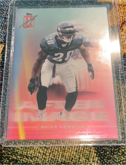 2024 Topps Signature Class #AI-21 Brian Dawkins After Image — front