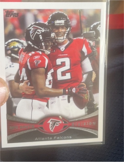 2012 Topps #166 Matt Ryan — front