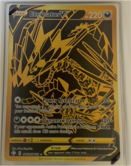 2021 Pokémon TCG Shining Fates #SV121 Eternatus V — front