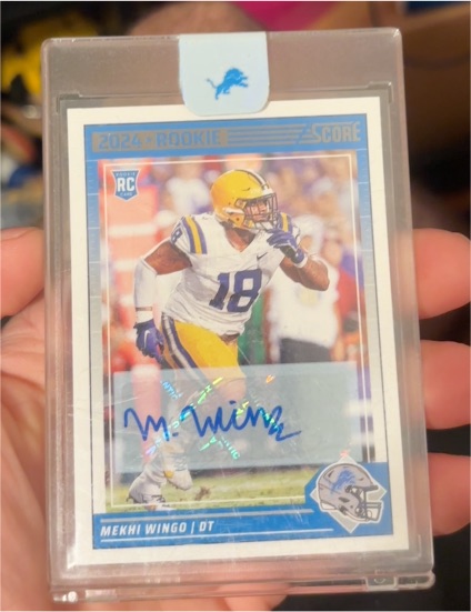 2024 Panini Score #372 Mekhi Wingo Rookie — front