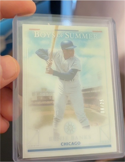 2024 Panini Boys of Summer #08 Ernie Banks — front