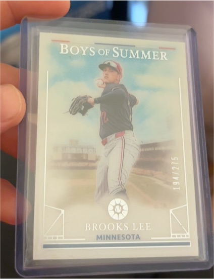 2024 Panini Boys of Summer #52 Brooks Lee — front