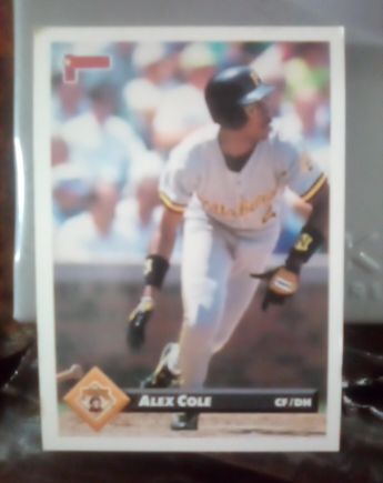 1993 Donruss #70 Alex Cole — front