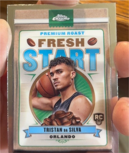 2024-25 Topps Chrome #FS-11 Tristan da Silva Fresh Start — front