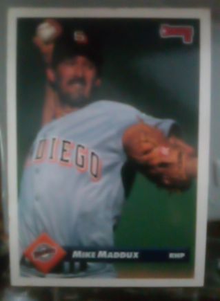 1993 Donruss #286 Mike Maddux — front