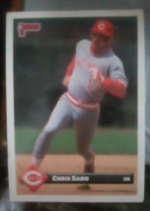 1993 Donruss #58 Chris Sabo — front